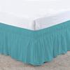 Universal Four Seasons Elastic Bed Skirt with Breathable Ruffle