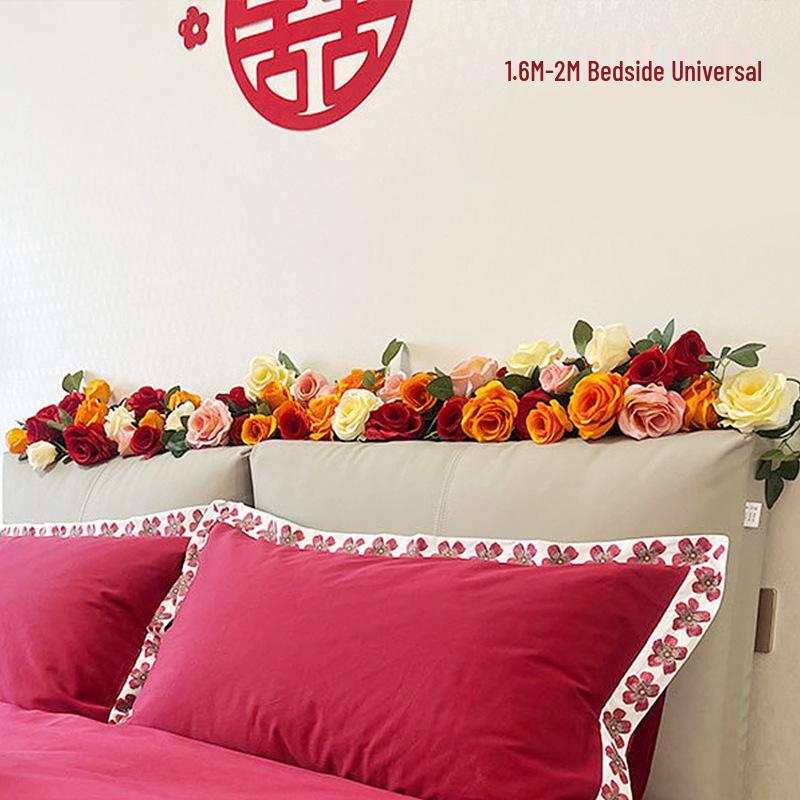 Romantic Wedding Aisle & Table Flower Arrangement: Floral Art Bouquet and Ornaments