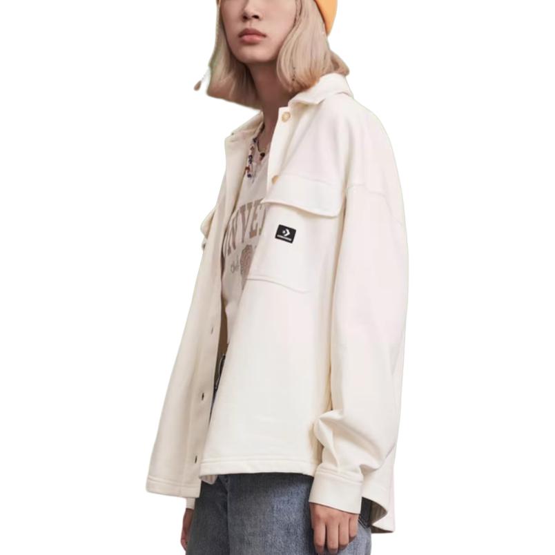 Converse Hemd Damen Milchweiß 10026034-A02