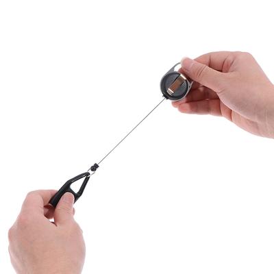 Lighter Leash Safe Stash Clip Case Retractable Keychain Lighter Holder