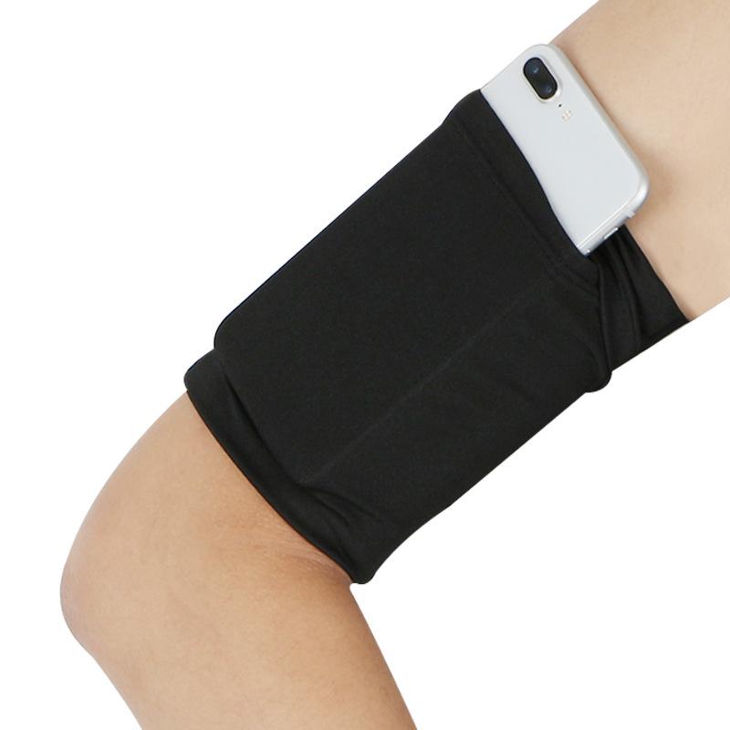 Elastic Sports Phone Armband and Running Sleeve Bag - Close-Fitting Wrist and Outdoor Bag