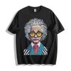 Camiseta Gráfica Unisex Estilosa Einstein – Presente Perfeito para Amantes de Ciência e Moda