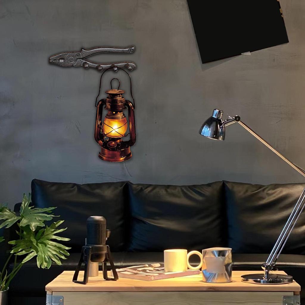 Cast Iron Hooks For Wall Plier Shape Vintage Key Hanger Rustic Key Hanger Holder For Homeowners DIY Enthusiasts Mechanics