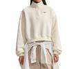 Nike Sweatshirts Women's Canvas White/Black Turtleneck Moderate IM8543-133