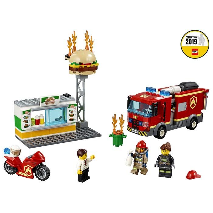 LEGO City Hamburger Shop Fire 60214 Building Toy