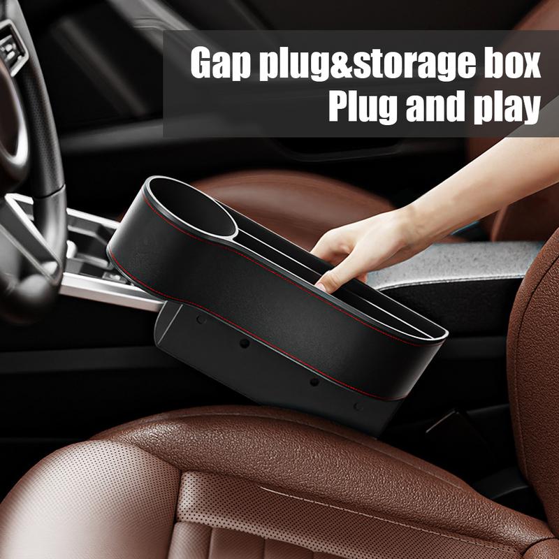 Meziprostorová taška do auta Vodotěsná Držáky na nápoje do mezery mezi sedadly Pro meziprostorovou tašku do auta Snadná instalace Multifunkční interiér auta