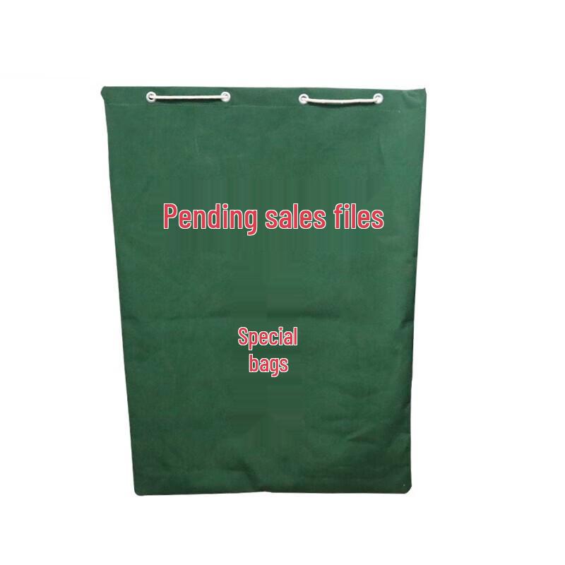 Baoju Thick Canvas Document Disposal Bag