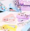 Animation Folding Small Comb And Mirror Comb Integrated Set For Easy Portability  The Best Present For A Girlfriend