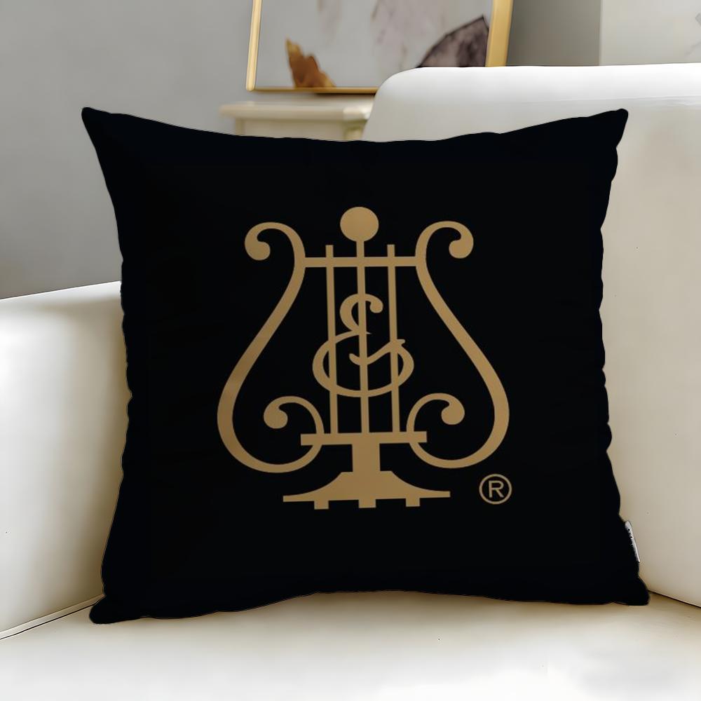 Classic Brand Steinway  Sons Cushion Cover Soft  EasyWash Pillow Case  Versatile for Couch Bed Travel and Office