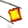 Certified Yellow Citrine 16 Ct Emerald Shape Faceted Cut Loose Gemstone F298