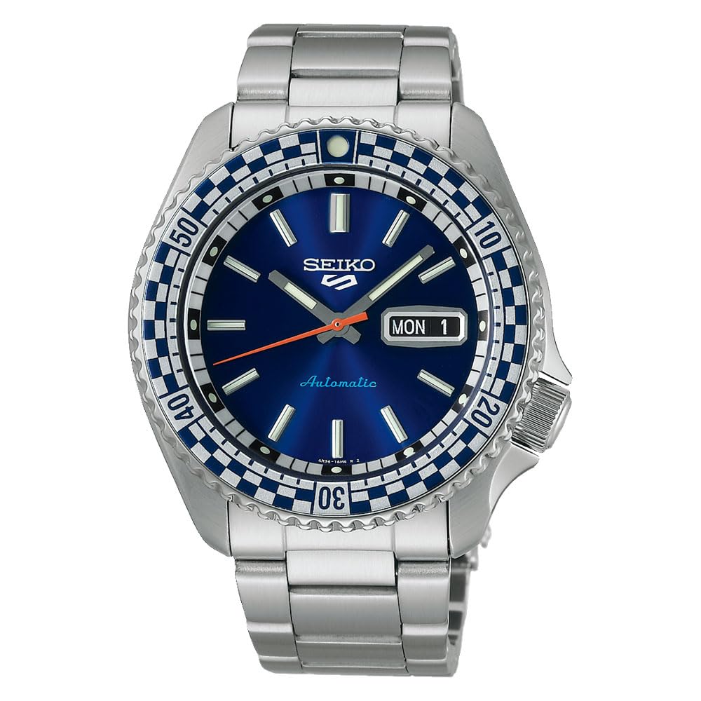 

Seiko 5 Sports Men s Watch SRPK65K1, Silver Classic