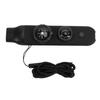 Emergency Survival Safety Whistle with Lanyard Compass Thermometer LED Light for Kayaking Boating Hiking Camping