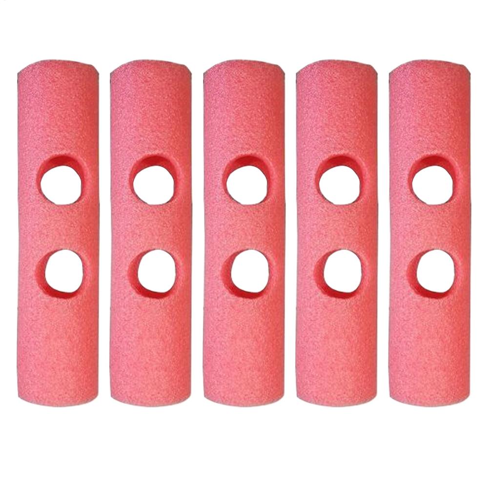 5Pcs Swimming Pole Connector EPE 1 or 2 Cross Holes Swimming Noodle Connector Pool Noodle Swimming Noodle Foam Stick Connector