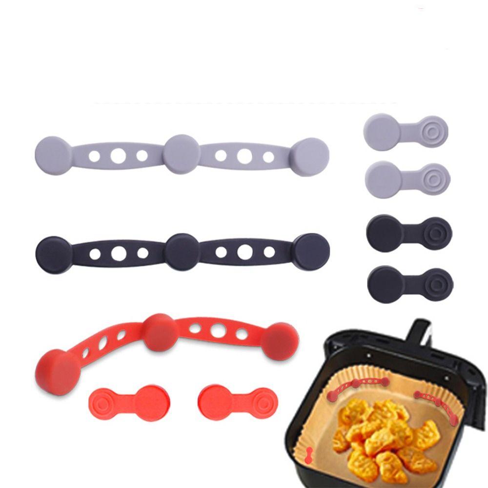 

Багаторазовий магнітний тримач для паперу, що утримує папір для аерофритюрниці, аксесуари для аерофритюрниці червоний