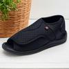 Women Men Diabetic Slippers Extra Wide Diabetic Shoes Adjustable Closure Sandals for Swollen Feet for Indoor