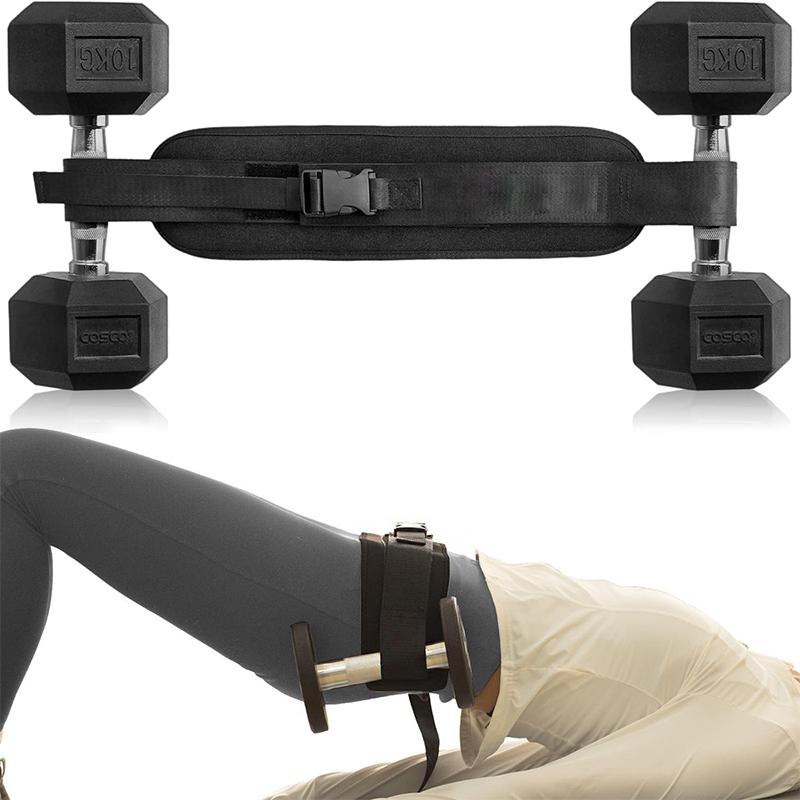 Justerbart motstånd Ergonomisk design Träning Höftlyft Höftträningsbälte Viktat bälte Viktat midjeträningsbälte