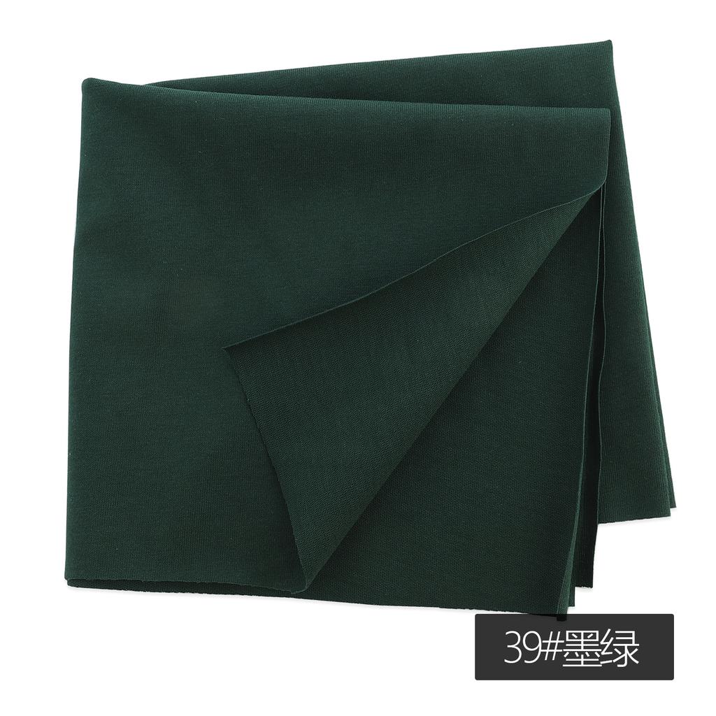 All Cotton Plain Knit Fabric Summer Baby Short Sleeved Thin Jersey Jacket Inner Lining Home Dress DIY Fashionable Sewing Cloth