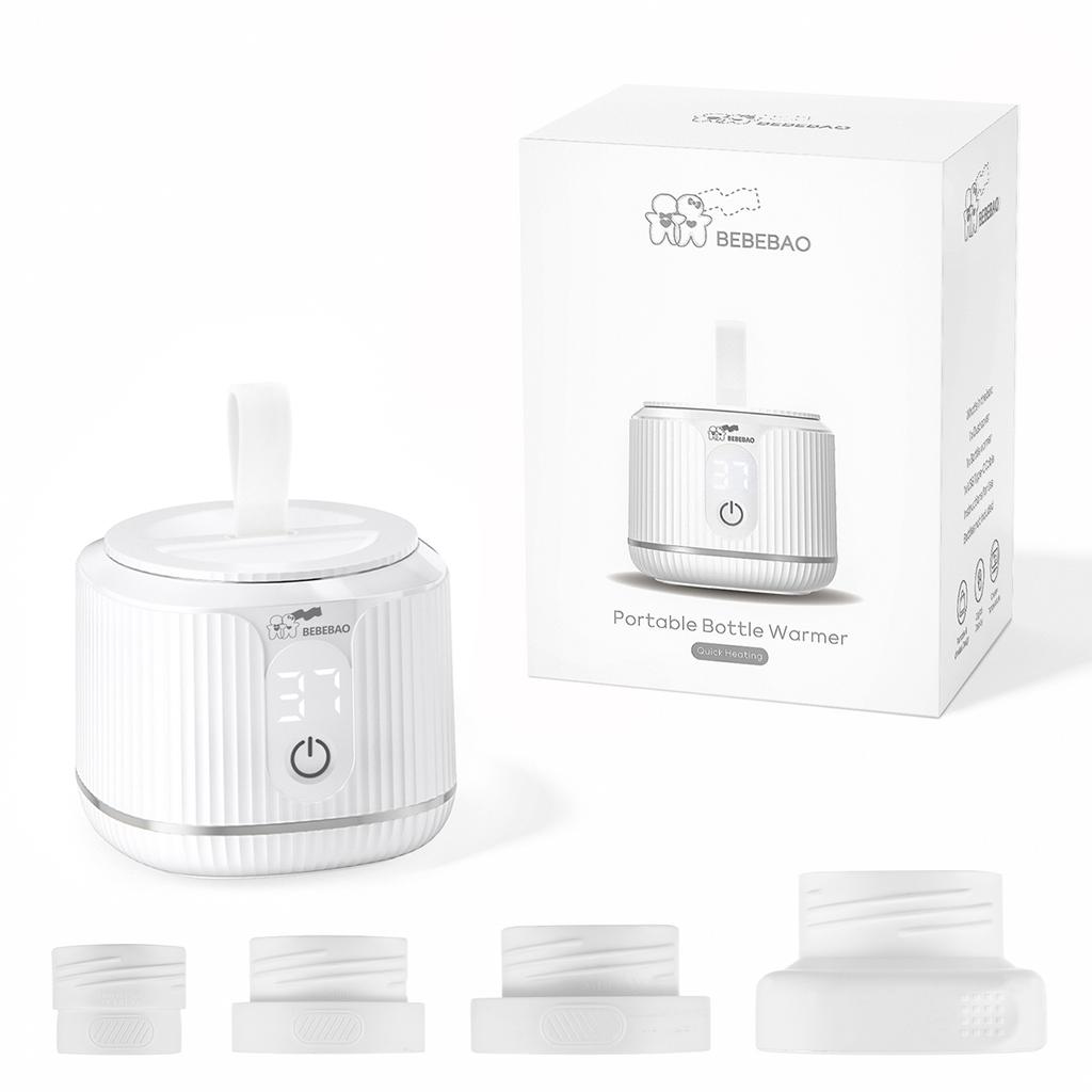 BEBEBAO YH-N01 Portable Baby Milk Bottle Warmer Wireless Milk Heater 4 Levels Temperature