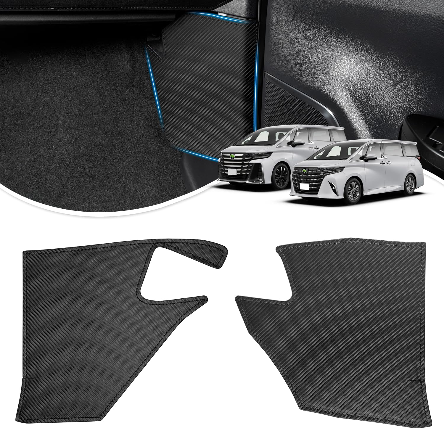 

Накладка на порог Cartist для Alphard 40 серии и Vellfire 40 серии 2023, педаль для отдыха ноги, защита от ударов, индивидуальный дизайн для ALPHARD VELLFIRE 40