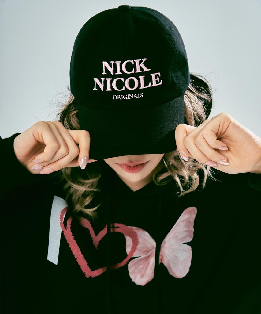 Nigaennikol Originals Nicole Ball Cap_Black Pink