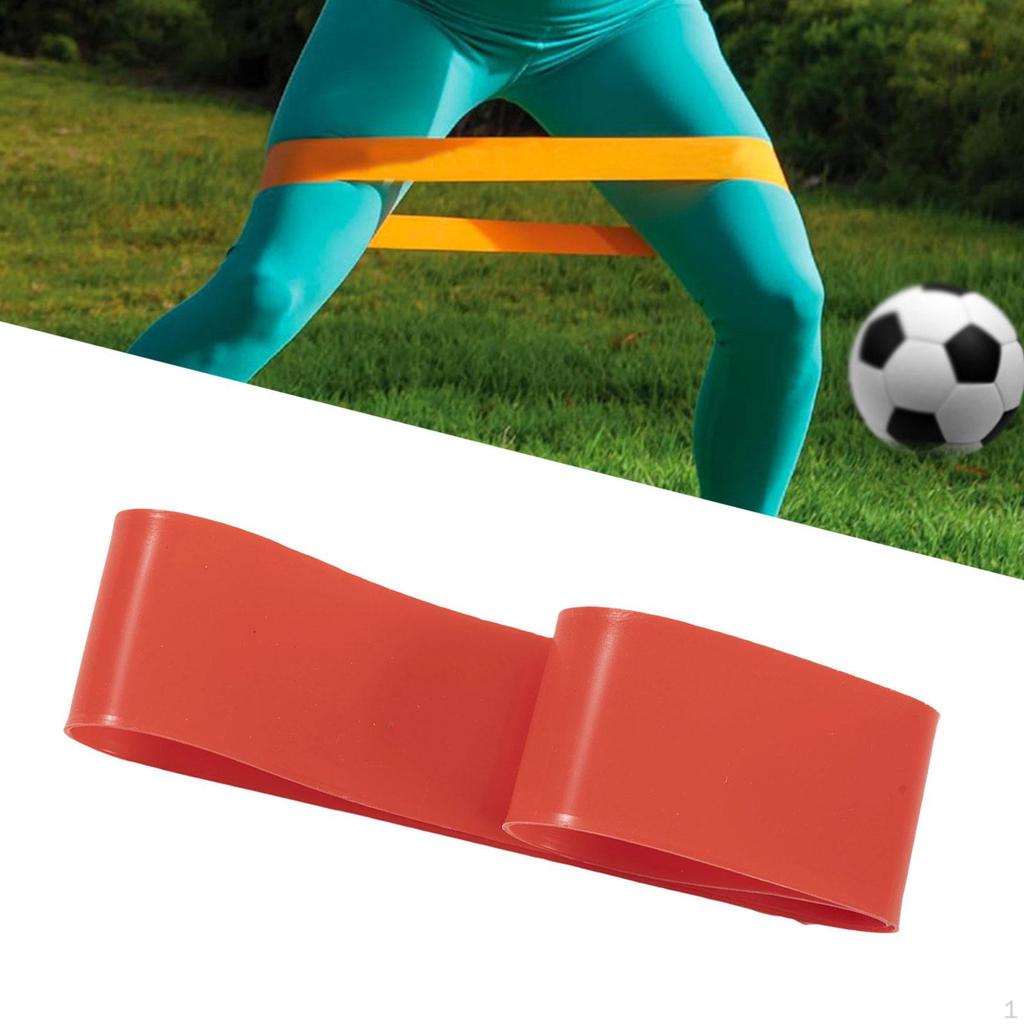 Fußball-Widerstandsband, elastisches Trainingsband, tragbares Dehnband für Hüfte und Beine