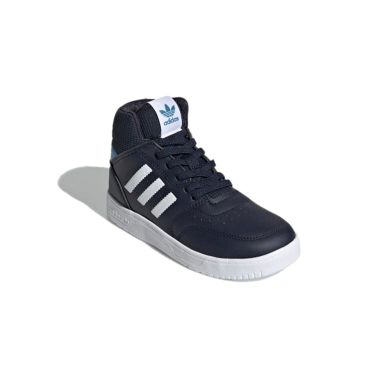 adidas Originals Drop Step 360 C Comfortable Abrasion Resistant Abrasion Resistant Mid Top Kids' Skateboarding Shoes FX4896