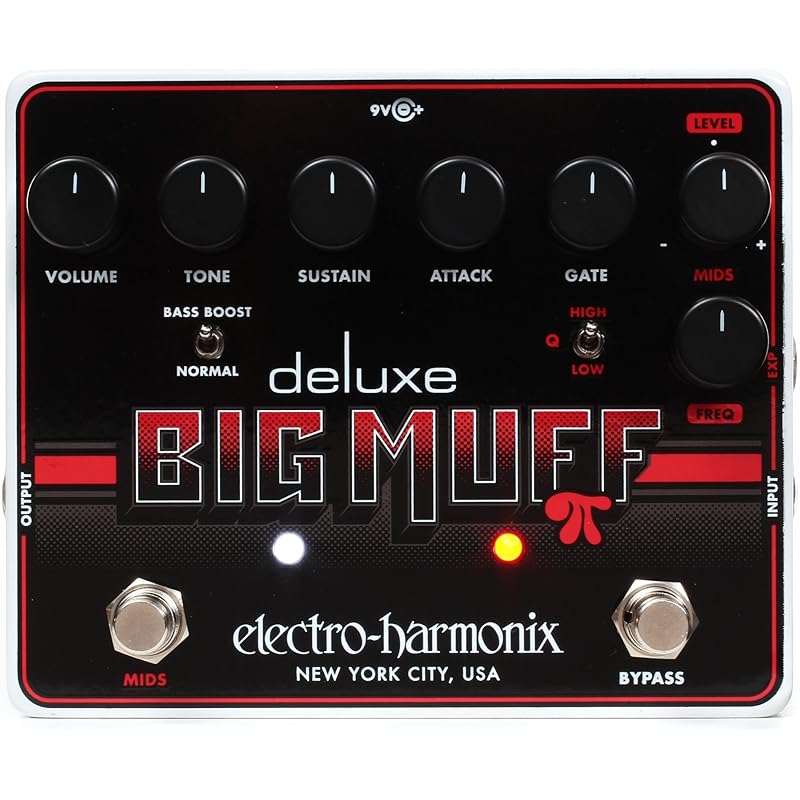 Electro Harmonix Deluxe Big Muff Pi Гитарный Компактный Эффектор