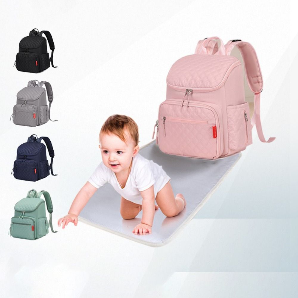 Large Capacity Diaper Bag Lightweight Stroller Hanging Bags New Backpack Women