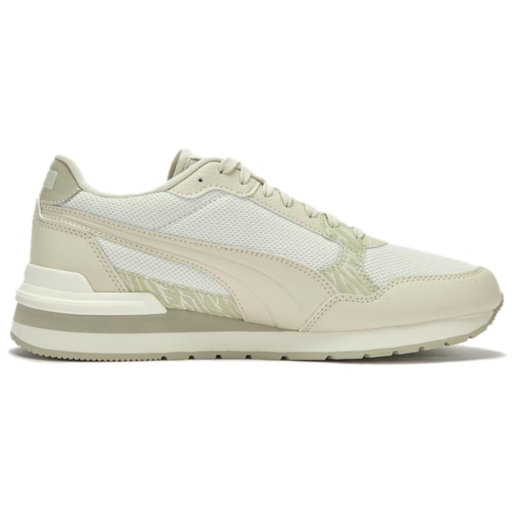 New PUMA ST Runner V4 Abrasion Resistant Support Low top Casual Shoes Women's Ecru 399669-01
