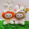 Longeared Plush Rabbit Toy Cute Cartoon Doll Girls Kids Companion Birthday Gift
