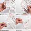 Punch-Free Wall-Mounted Plastic Storage Basket
