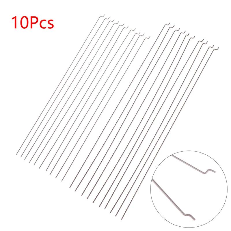 10pcs 27/31cm Accessory Z-type Servo Pull Rod Diameter 1.3mm Length Steel Wire Angle Control Lever for Rc Airplane