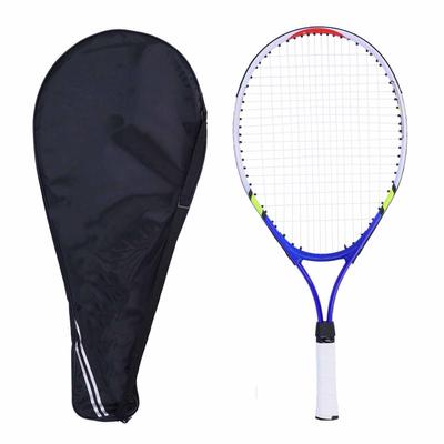 Regail Tiener Tennisracket Aluminiumlegering Frame Kinderen Tennisracket Set voor TrainingBlauw