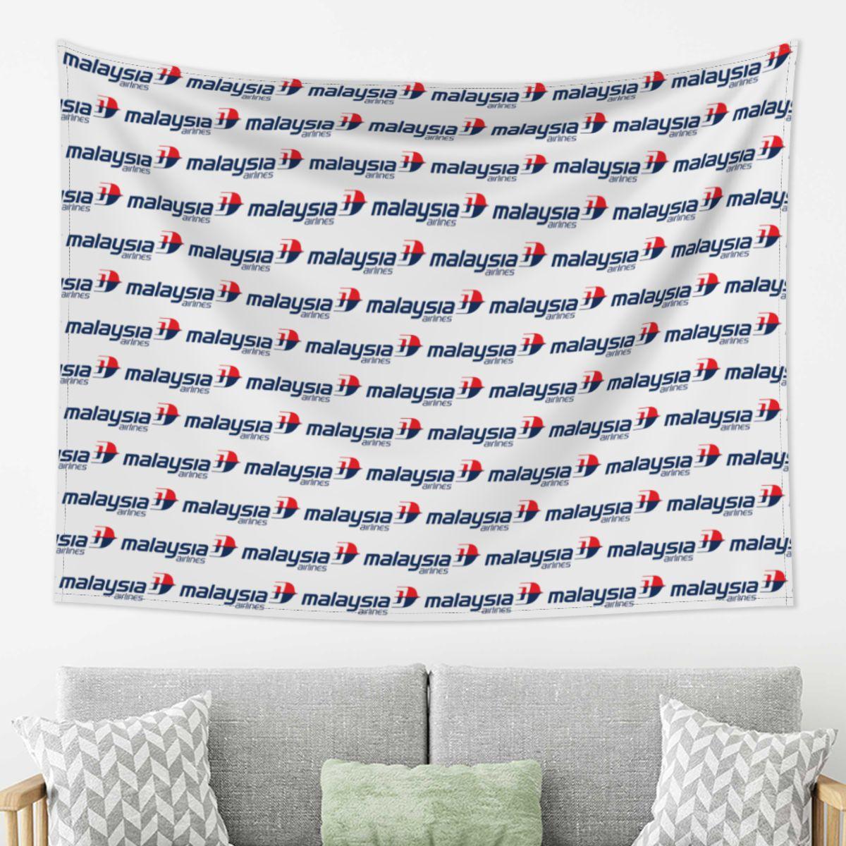 

Malaysia Airlines Tapestry Decoration Art Aesthetic Tapestries for Living Room Bedroom Home Wall Cloth Wall Hanging 74x94cm(29x37in)