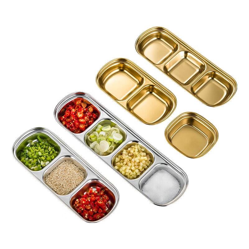Biaoxing Korean Style 304 Stainless Steel Dipping Dish