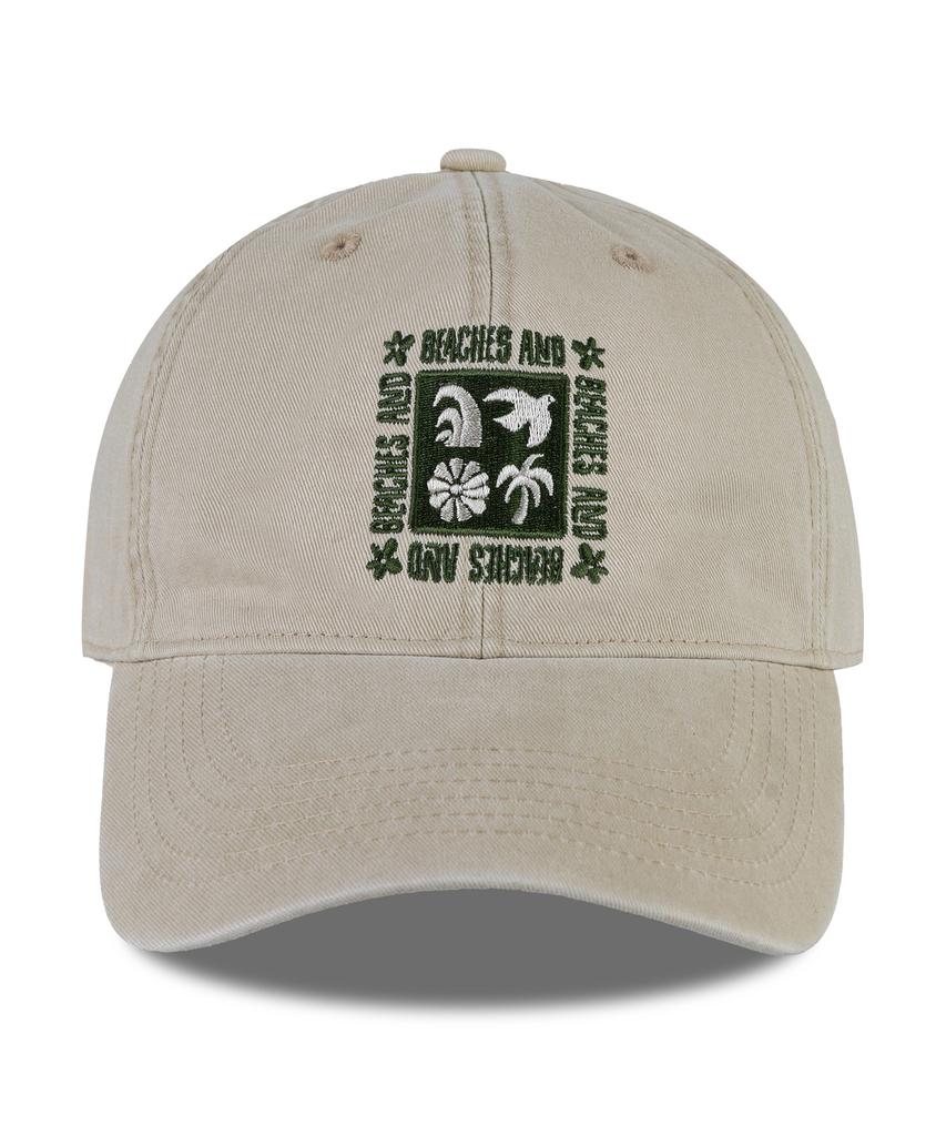 Bichiseuaenkeulim Island Breeze Cation Ball Cap-Light Beige