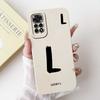For Xiaomi Redmi Note 11 4G Case Cute Letters Soft Phone Cases For Redmi Note 11 S 11S Note11 4G Silicon Soft Cover 6.43"