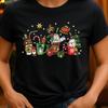 Christmas TShirt for Women Casual Crew Neck Top with Slight Stretch Festive Graphic Tee AllSeason Short Sleeve Shirt