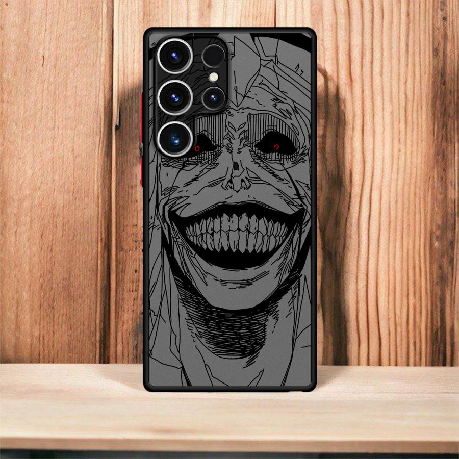 Anime Sukuna Jujutsus Kaisen Soft Edge Phone Case for Samsung Galaxy S23 FE S22 Plus S23Ultra S20 FE S22 S20 S25 S21 S25Plus S24