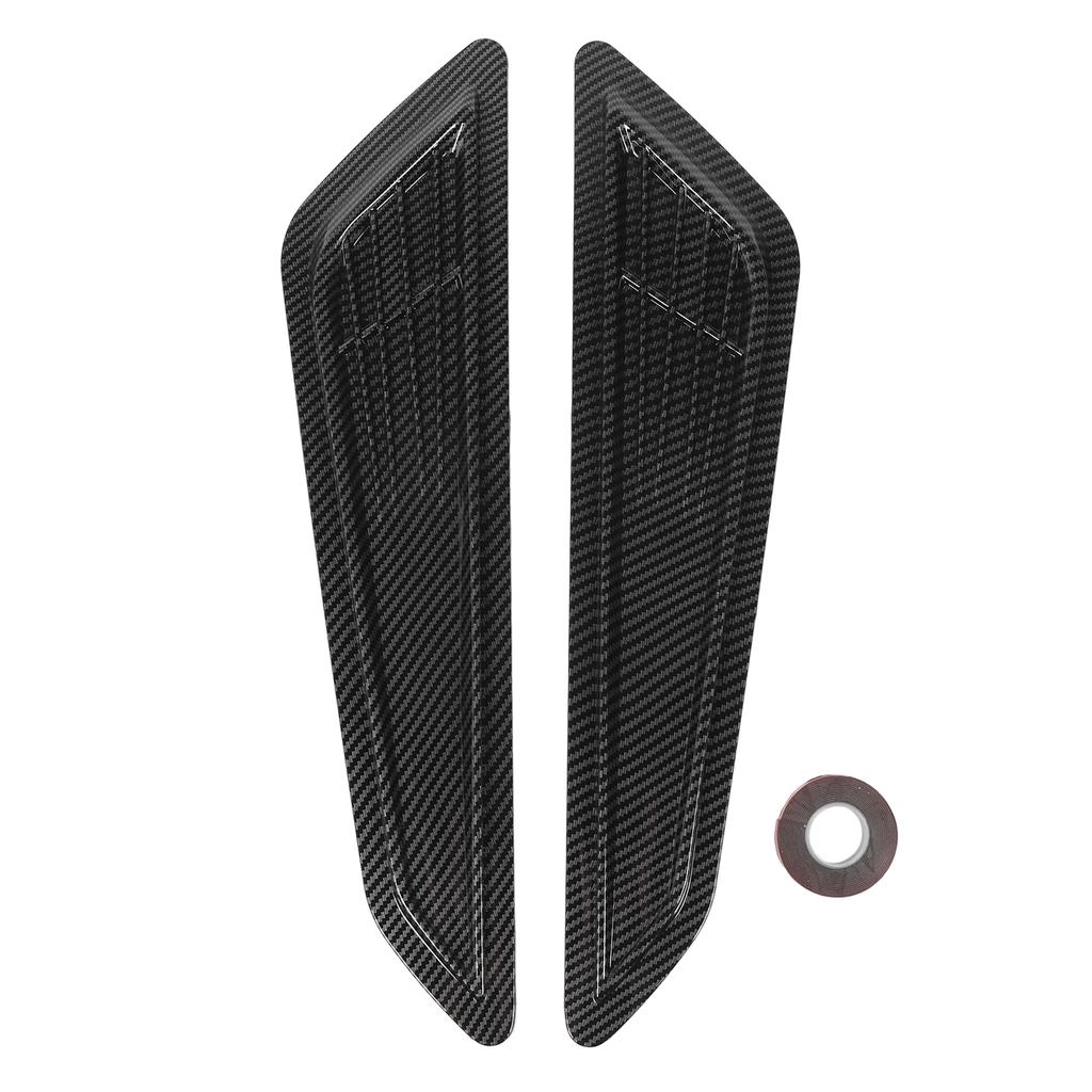1 Pair Hood Air Vent Scoop Cover Excellent Heat Dissipation Sporty Look Impact Proof Bonnet Air Vent Cover for 1 Series