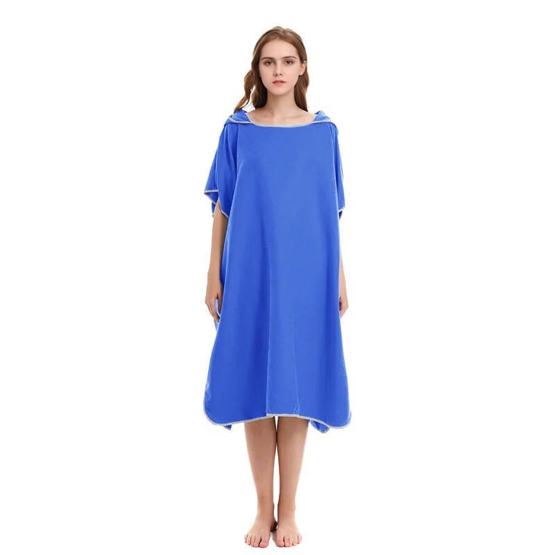 Absorbent Quick-Dry Swimming Bathrobe Towel