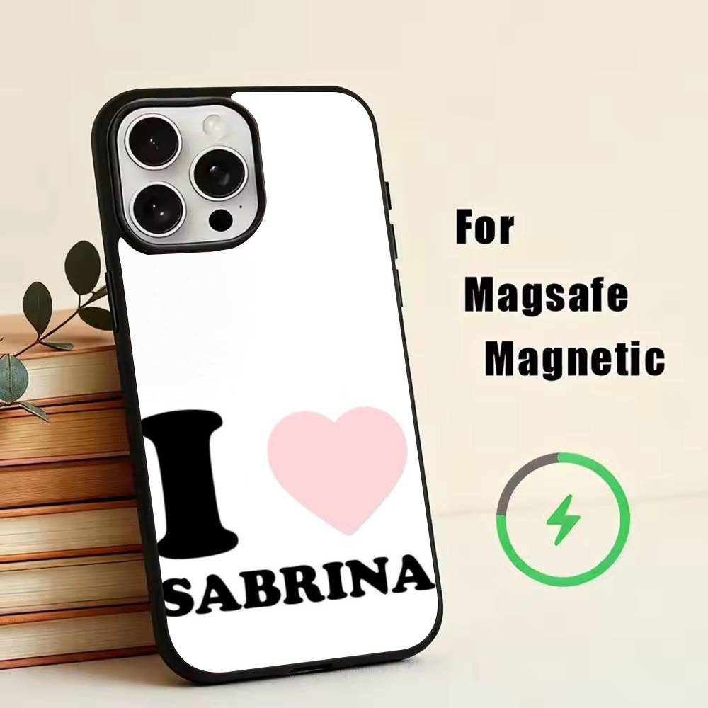 edgy girl S-Sabrina Carpenter Phone Case For iPhone17,16,15,14,13,12,11 Plus,Pro Magnetic For Magsafe Wireless Charging