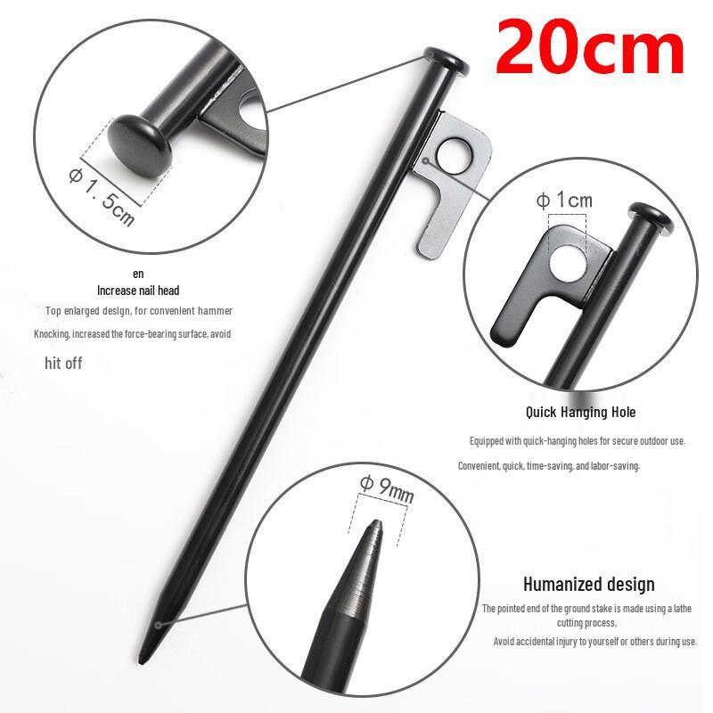 Outdoor Camping Steel Tent Stakes