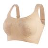 Large Women's Underwear Seamless Bra Beautiful Vest Style Bra Breathable Underwire Bra