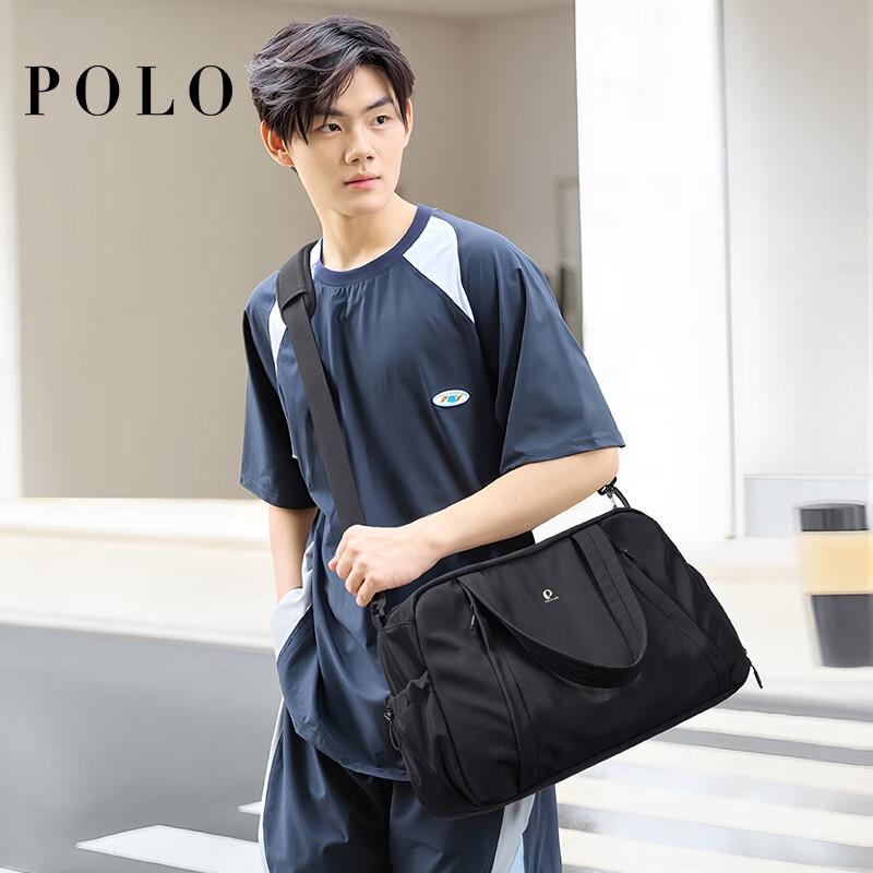 Polo Travel Bag, Handheld Luggage for Men And Women, Sports Fitness Bag, Short-Distance Business Trip Suitcase, Large Capacity Travel Bag