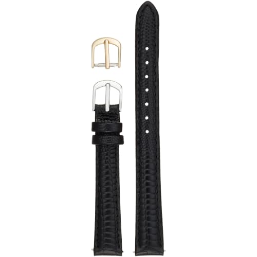 

Ремешок для часов CREPHA, 12 мм, телячья кожа, водоотталкивающий, антибактериальный и устойчивый к запахам, с пряжкой и инструментом, черный, H27-12