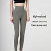 Lonsa Women's High-Waist Naked Feel Yoga Pants