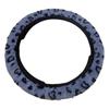 Warm&Cozy Car Steer Wheel Protector Leopard Heart Print Winter Teering Wheel Cover  Women Men