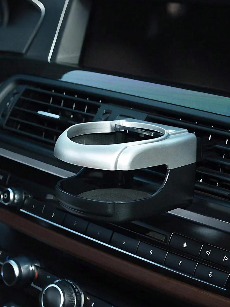 Universal Car Air Vent Cup Holder, ABS Plastic Drink Bottle Can Holder with Stable Clip & Non-slip Base