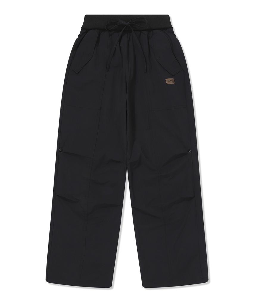 BBC EARTH Women'S Rip-Up Parachute Pants Black
